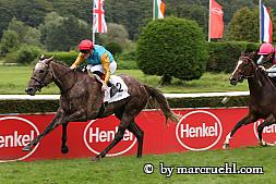 Erle siegt unter Martin Seidl im 166. Henkel-Preis der Diana - German Oaks, Gr. 1